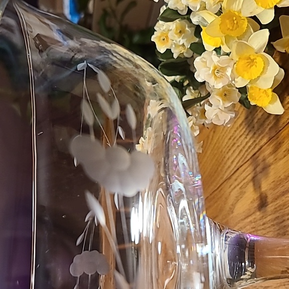 Princess House Heritage Compote Serving Centerpiece Bowl - Picture 8 of 8